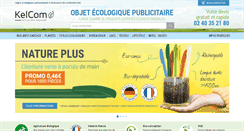 Desktop Screenshot of objet-publicitaire-ecologique-pro.com